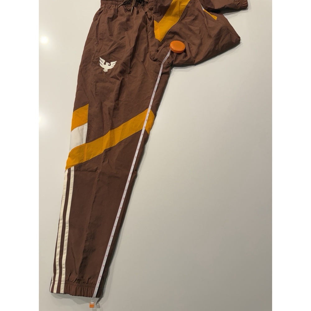 Adidas D.C. United Originals Track Pants JN6047 Mens Medium Brown MLS Soccer NEW - Picture 4 of 12